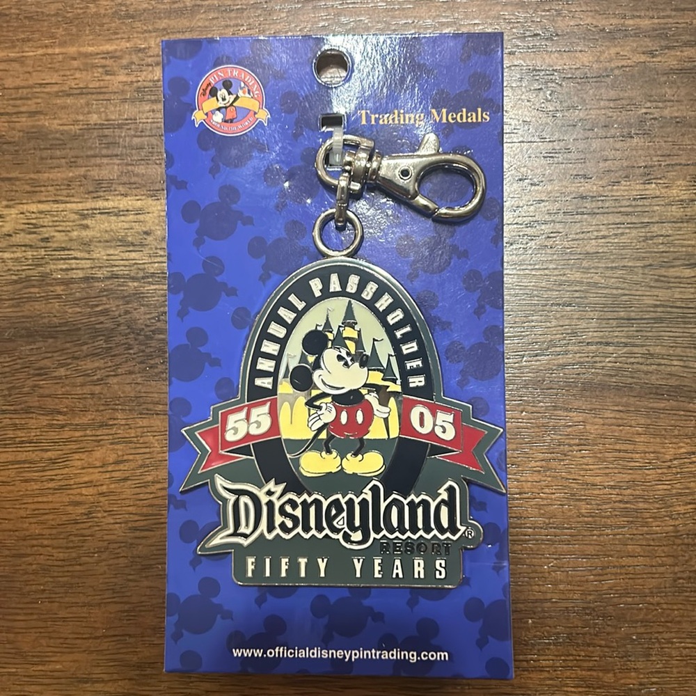 Disney 50th Anniversary Trading Medal